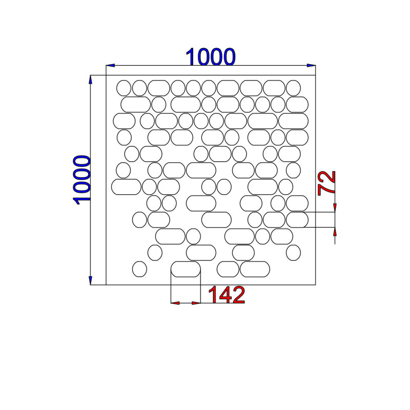 Dizajnový plech Vzor K013