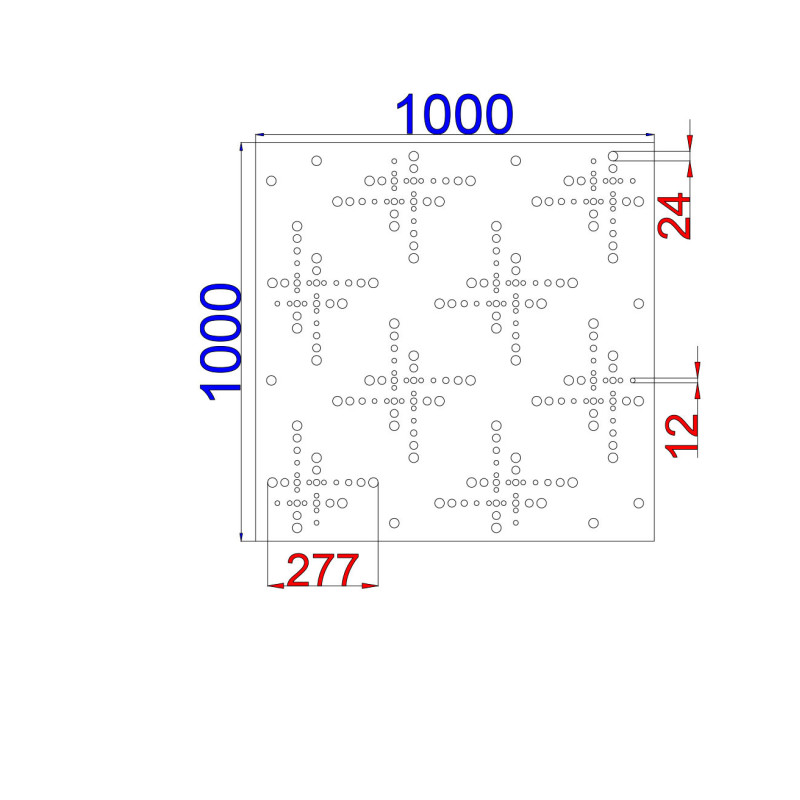 Dizajnový plech Vzor K010