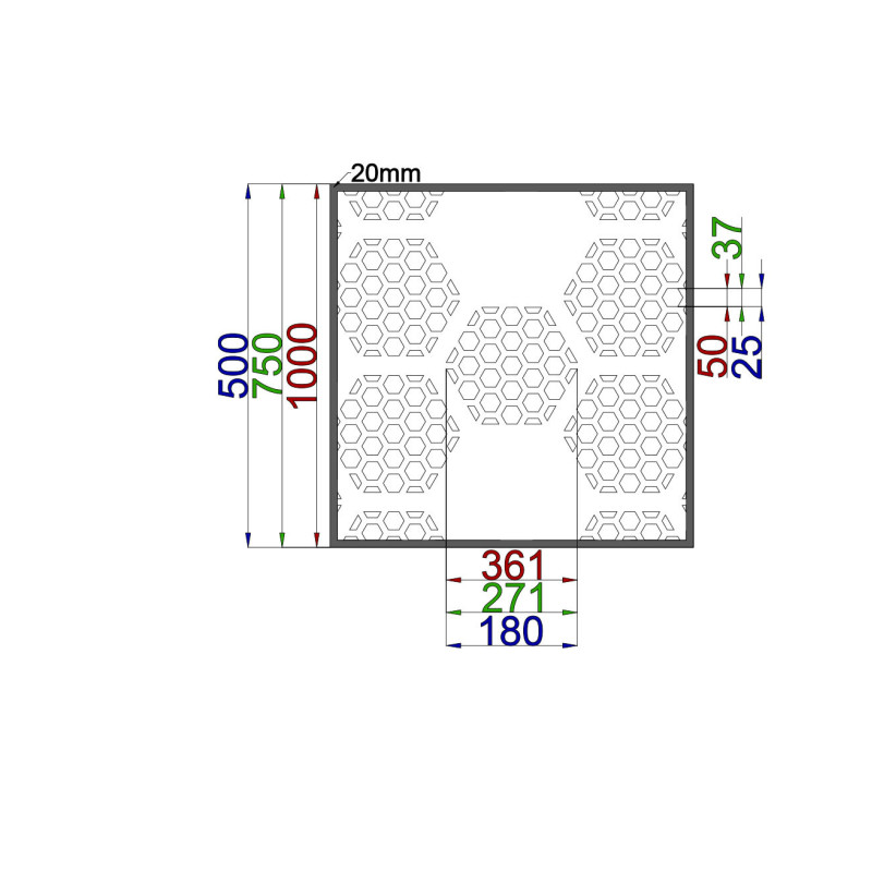 Dizajnový plech Vzor A034